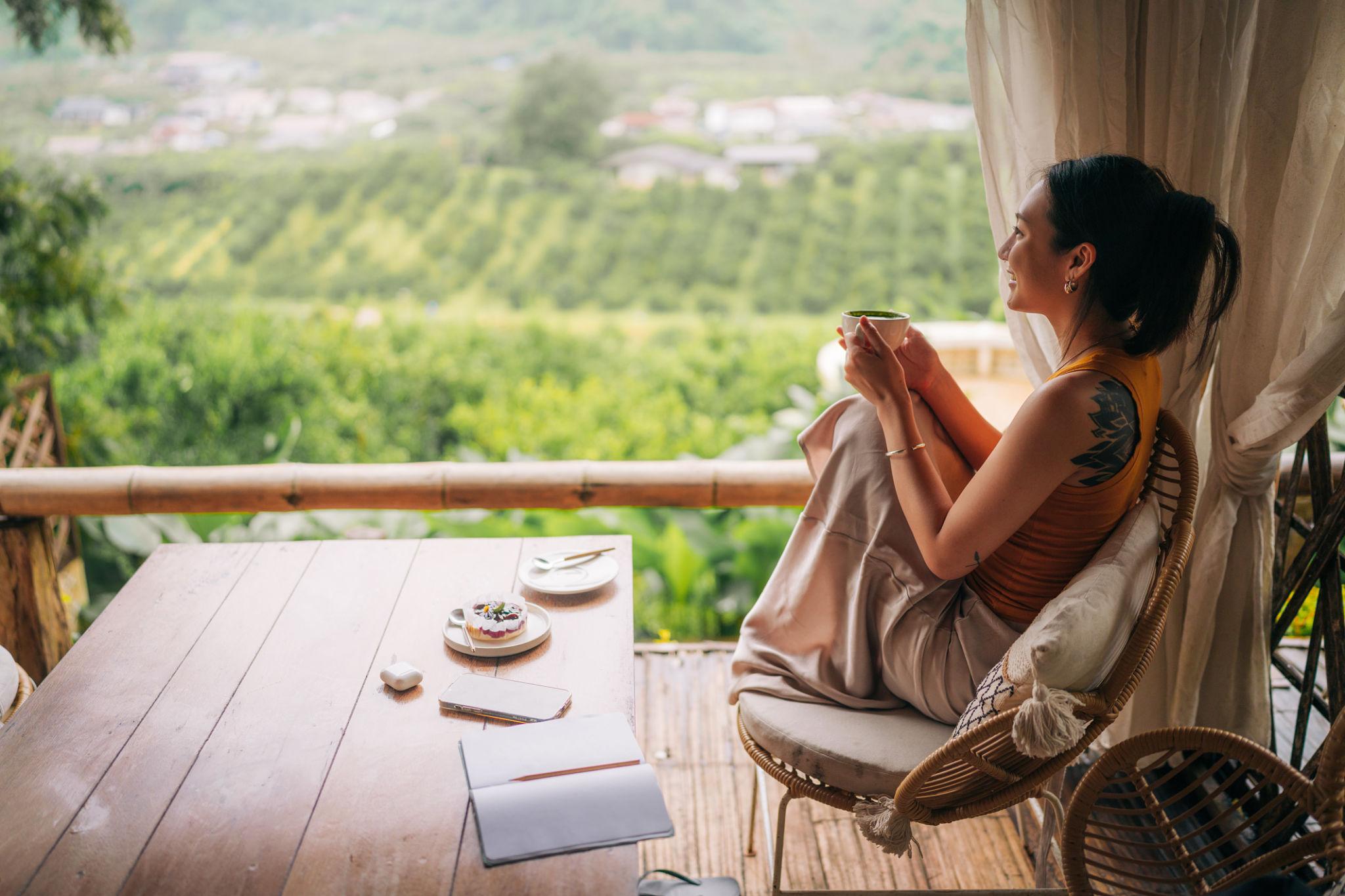 Tea and wellness ritual